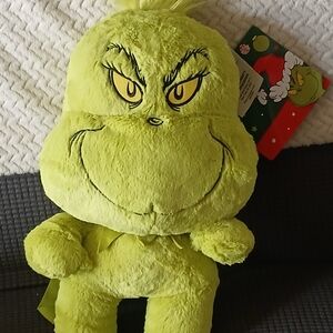 Dr Suess - The Grinch NWT NEW 18" Plush Character Backpack